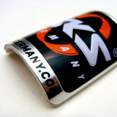 screen printed anodized aluminum extrusion nameplates