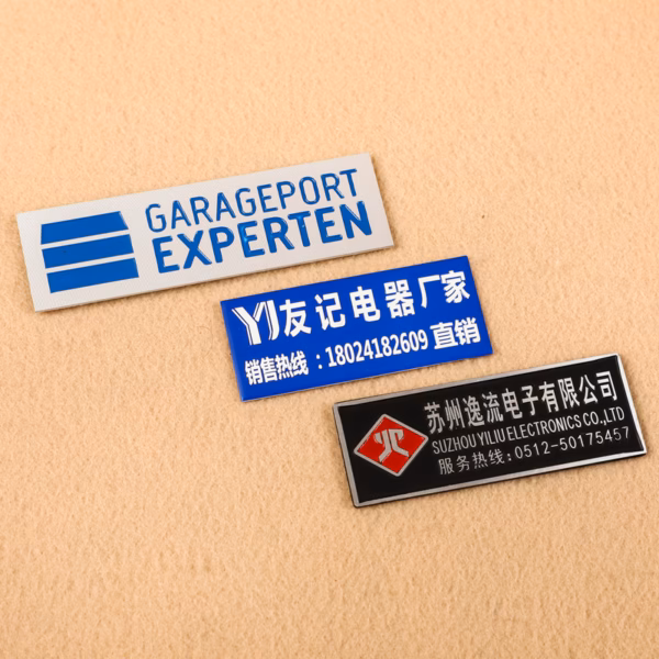 etched aluminum nameplates