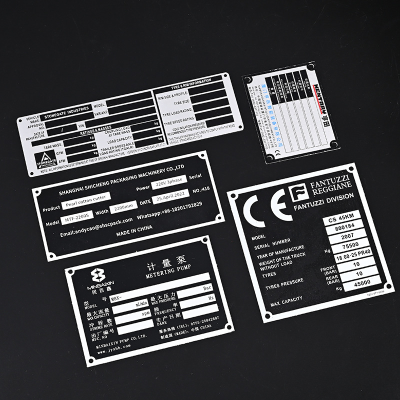 heavy duty labels for equipment