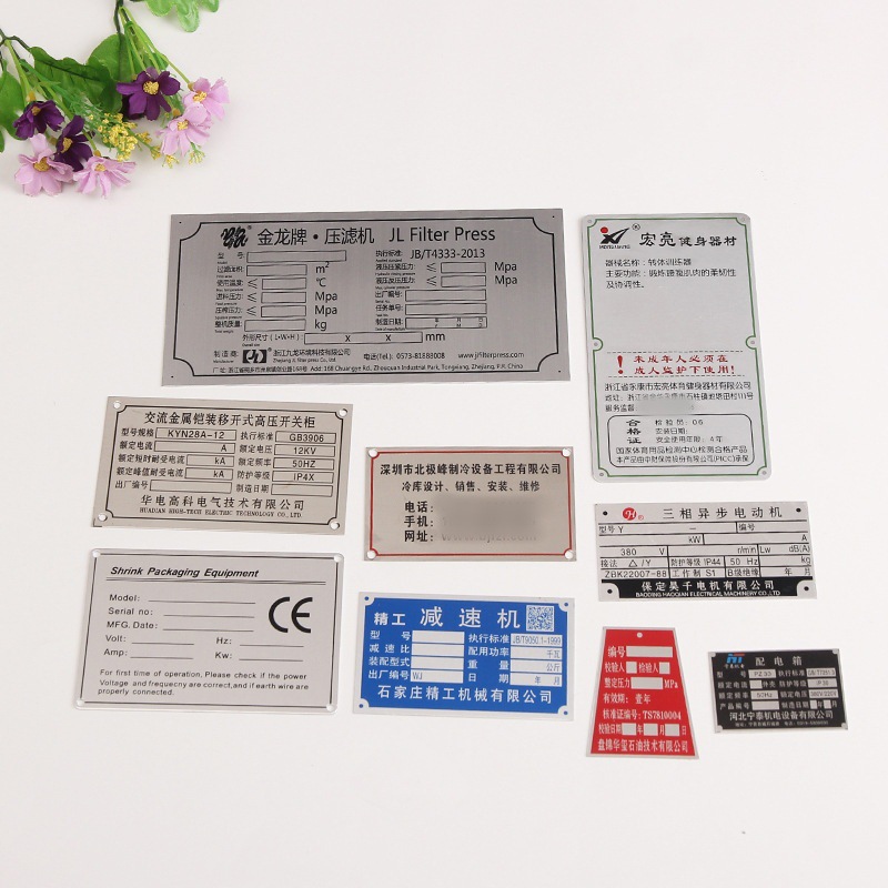 custom id tags for equipment