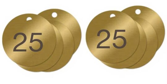 valve identification tags