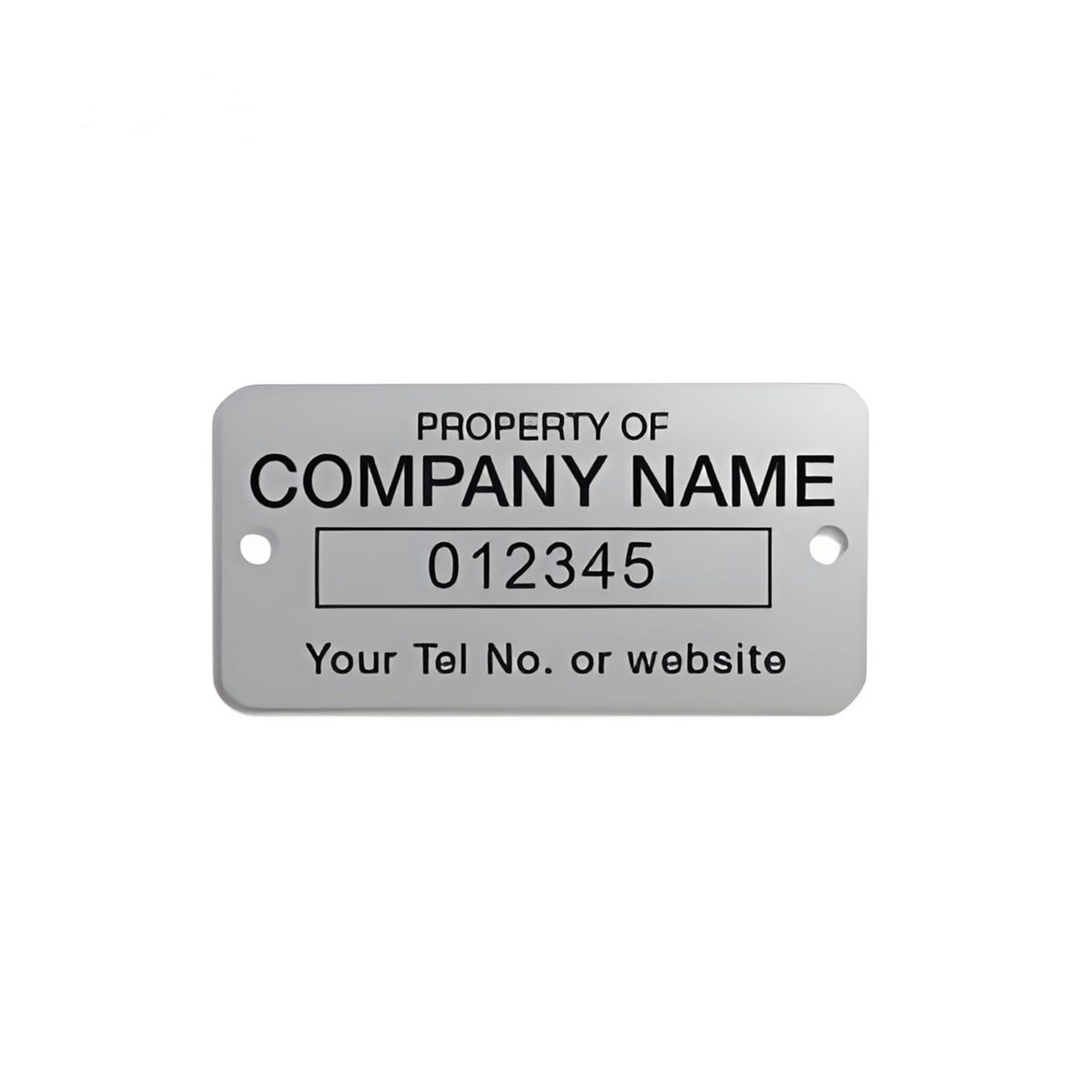 metal id tags for equipment Custom metal id tags for equipment