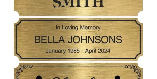 brass name plates for doors