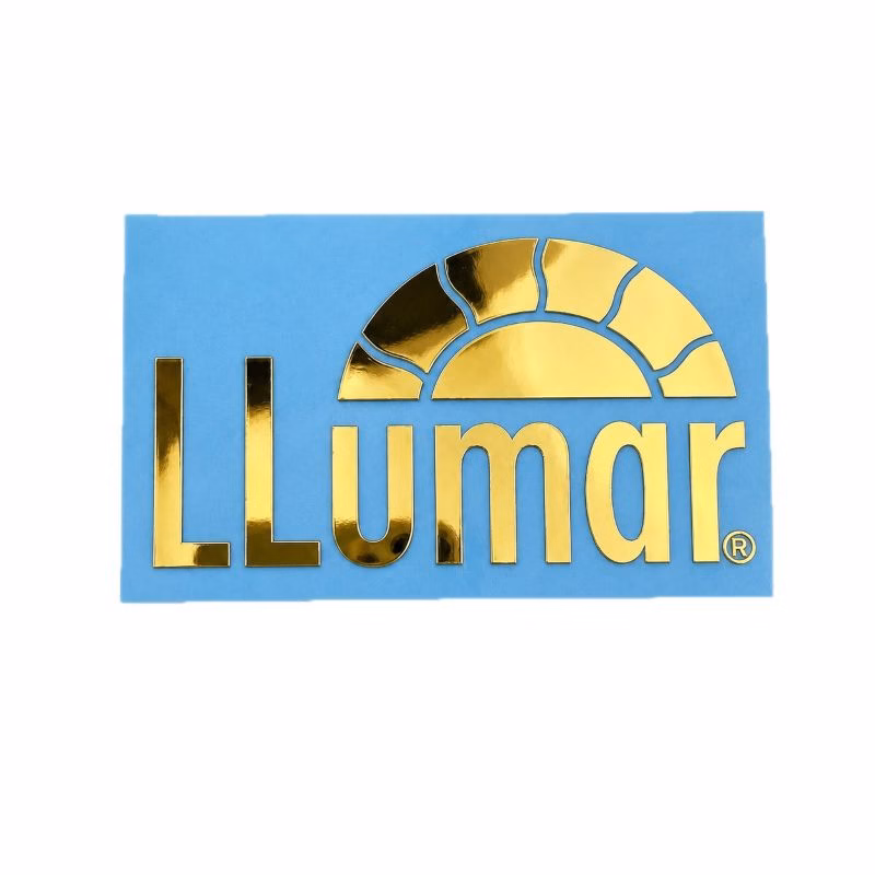 nickel metal logo stickers