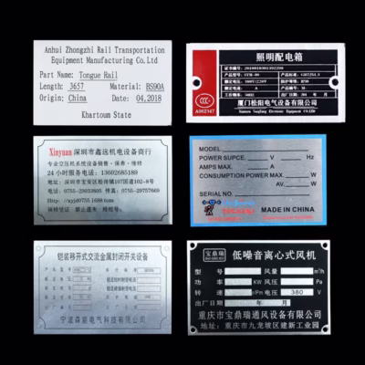 anodized aluminum tags