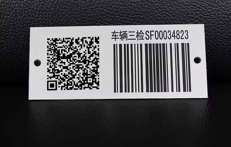 Aluminium asset tags