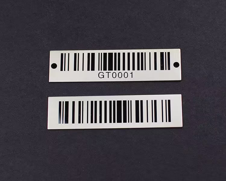 metal barcode labels