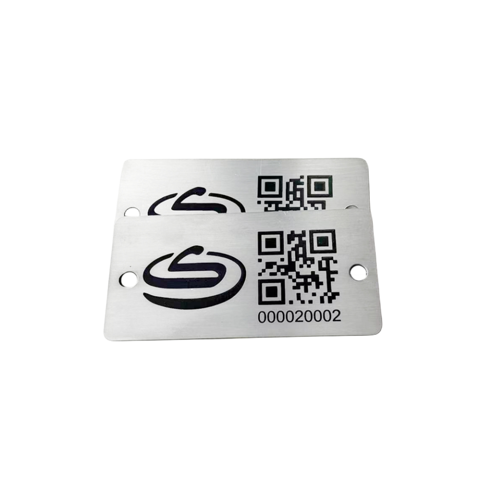 metal barcode labels for equipment