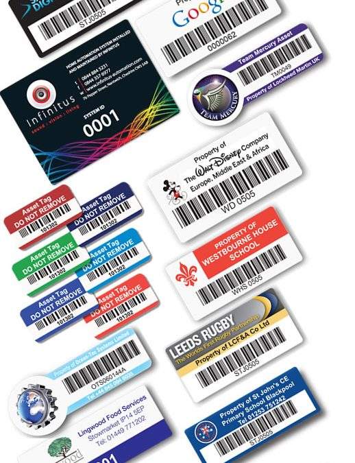 engravable asset tags