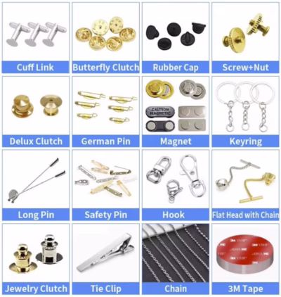 badges backing badges backing