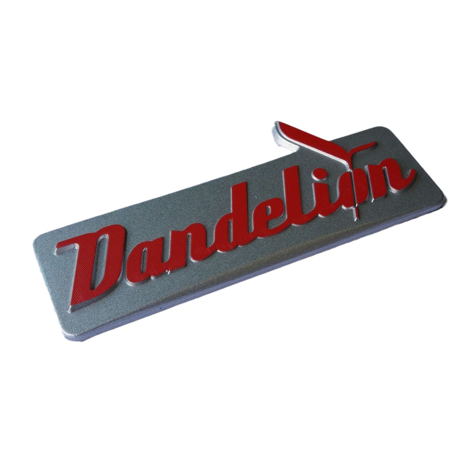 stainless steel logo nameplate